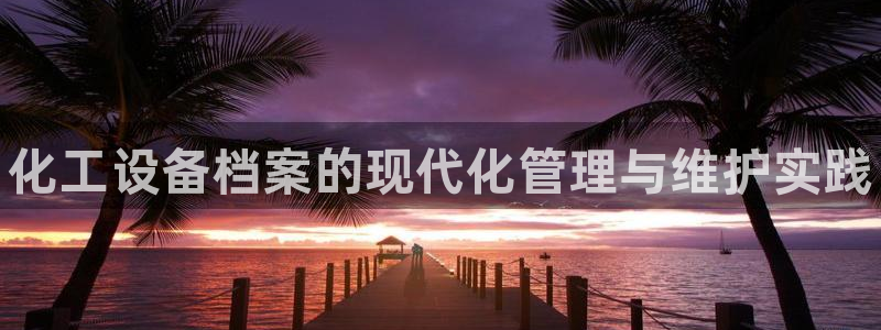 新城平台注册资金多少：化工设备档案的现代化管理与维